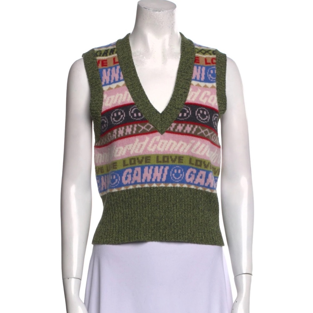 Ganni wool vest NWOT